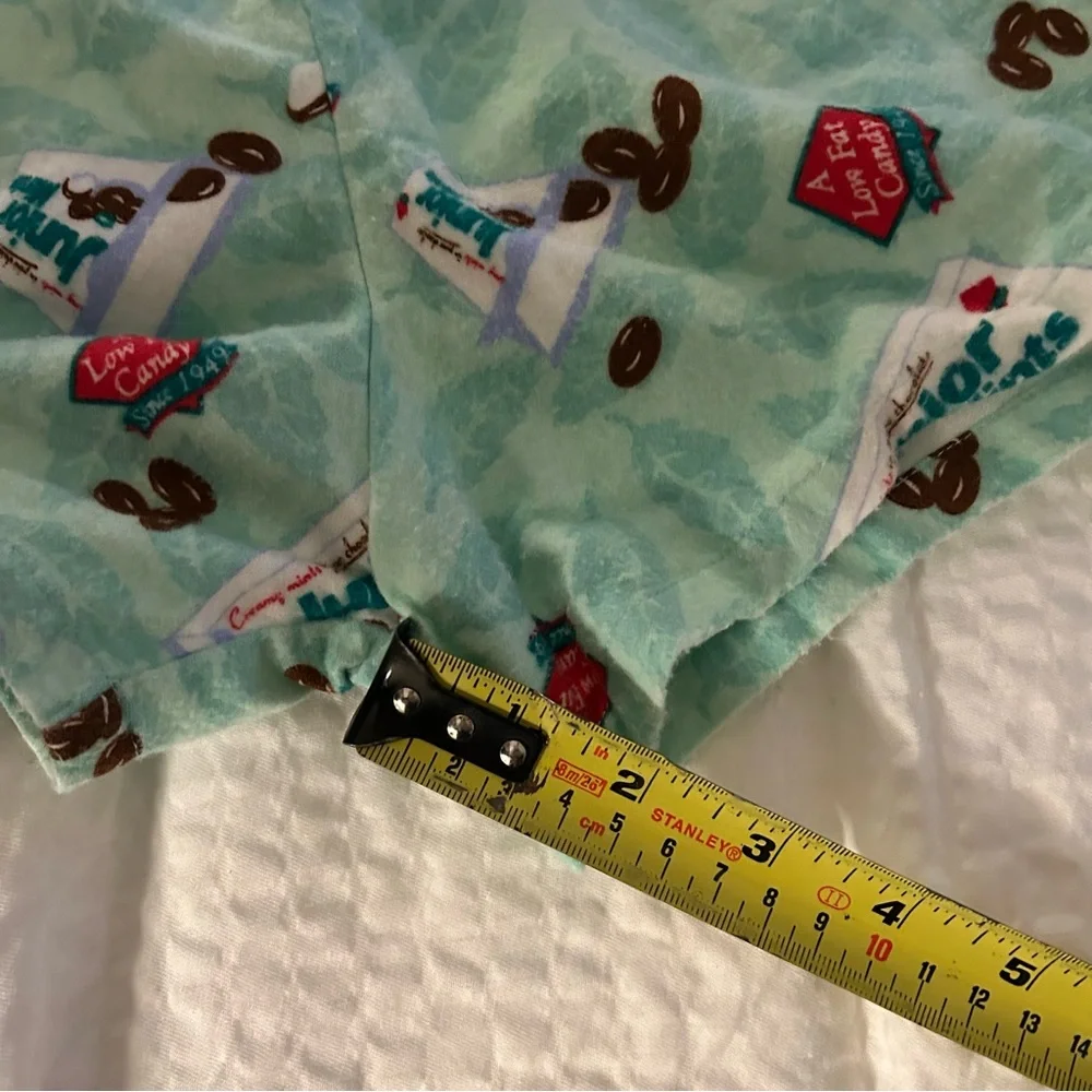 Vtg Junior Mints Pajama Shorts Y2K Cyber Generation Large